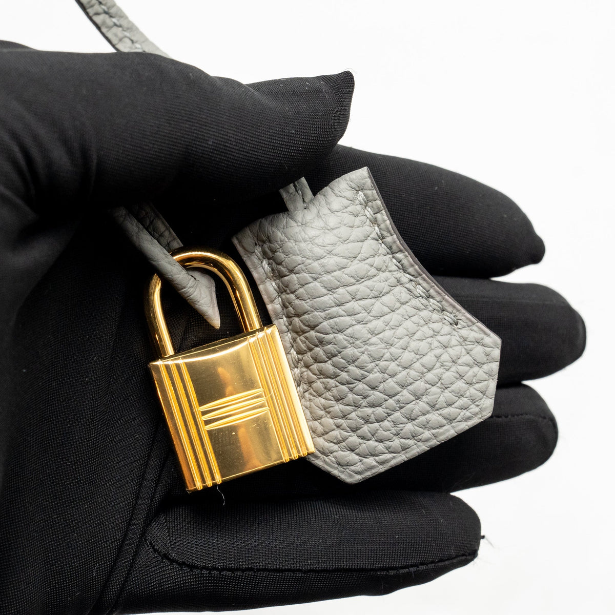 Hermes Birkin 30 Togo 4Z Gris Mouette GHW