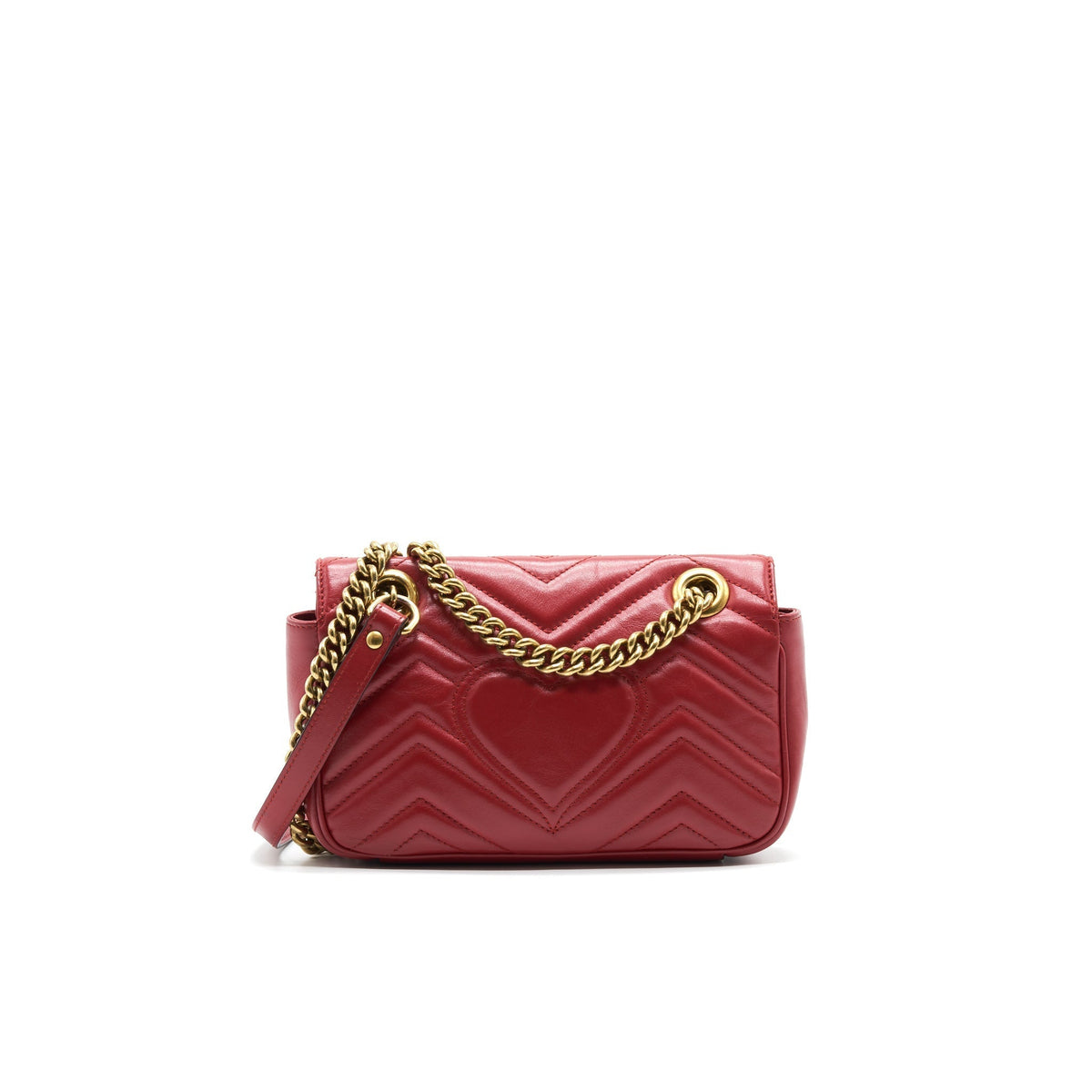 GUCCI GG MINI MARMONT RED