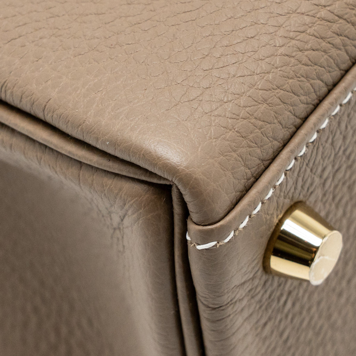 Hermes Kelly 25 Togo Etoupe GHW