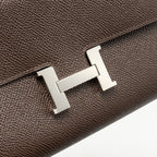 Hermes Constance to Go Epsom Chocolate SHW