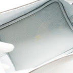 HERMES PICOTIN 18 LOCK BAG CLEMENCE Blue Pale GHW