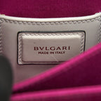 BVLGARI SERPENTI FOREVER CROSSBODY BAG WITH HANDLE WHITE