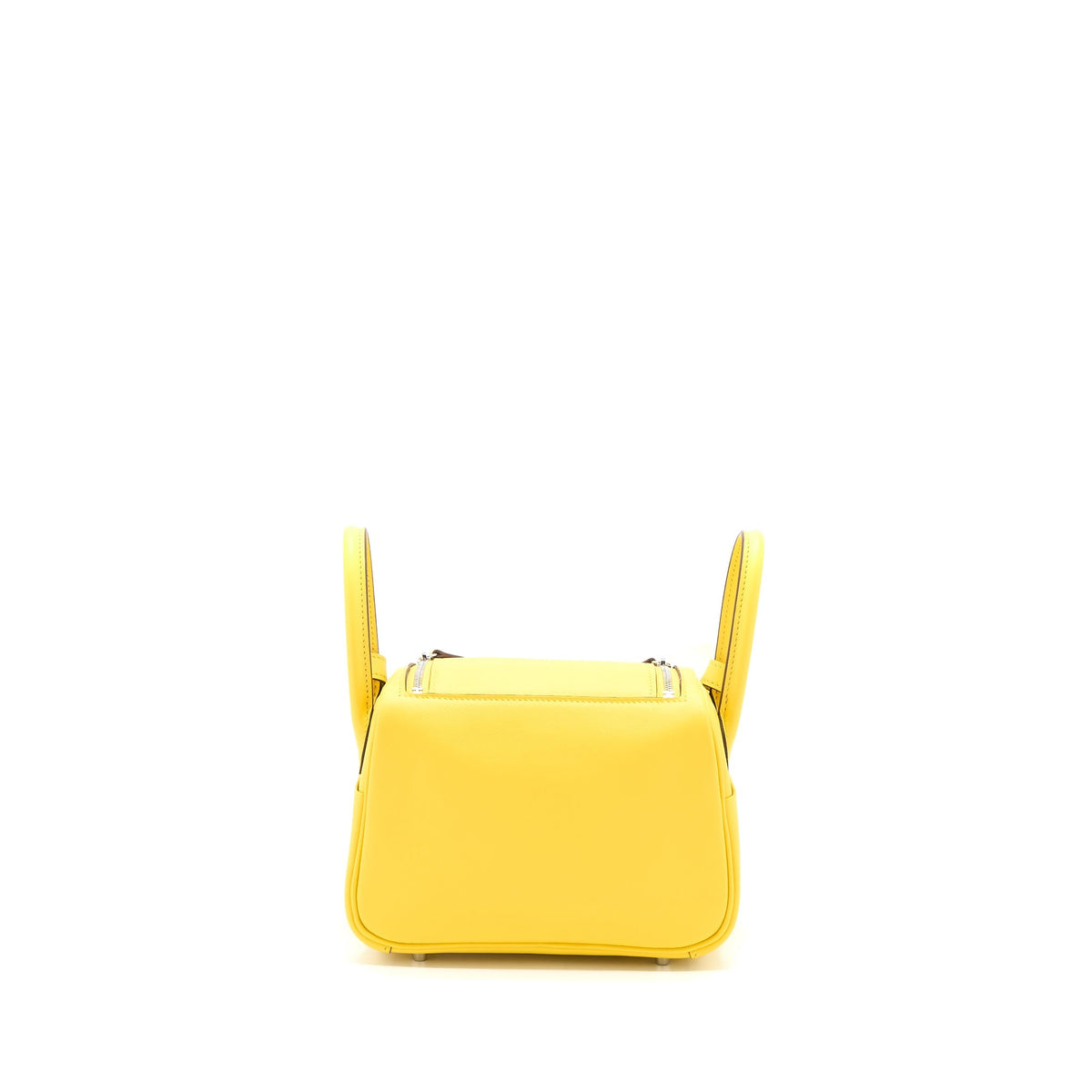 Hermes Mini Lindy Swift 9O Jaune De Naples SHW