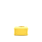 Hermes Mini Lindy Swift 9O Jaune De Naples SHW