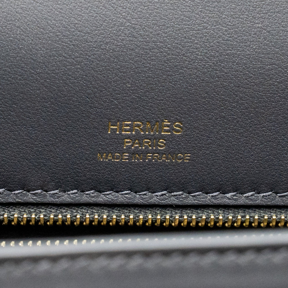 Hermes Kelly 25 TOILE H/SWIFT Ecru-Ardoise/Ardoise GHW