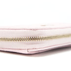 CHANEL 22P ZIP CARD HOLDER CAVIAR PINK LGHW