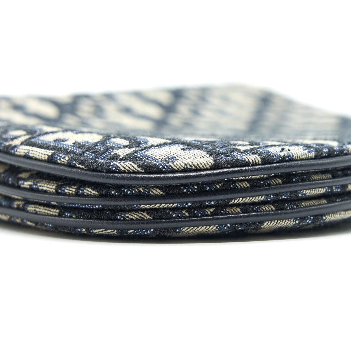 CHRISTIAN DIOR SADDLE POUCH NAVY
