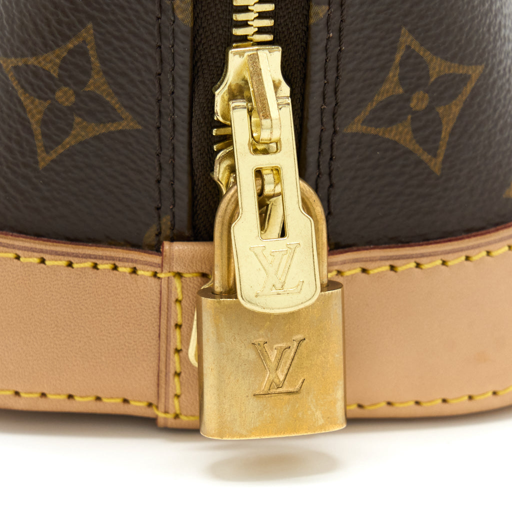 LOUIS VUITTON ALMA BB MONOGRAM CANVAS GHW