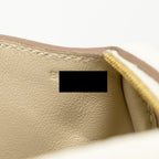 HERMES MINI LINDY CLEMENCE MUSHROOM / NATA WITH MULTICOLOR STRAP GHW