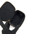 CHANEL SMALL VANITY CLUTCH WITH CHAIN WITH CC PEARL CAVIAR BLACK LGHW