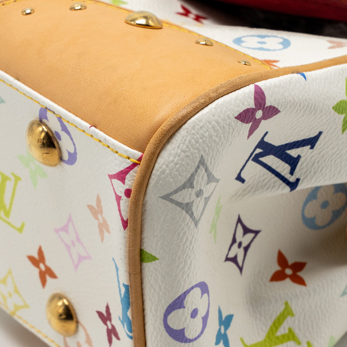 Louis Vuitton Beverly MM Takashi Murakami Limited Edition Monogram Canvas White/Multicolour GHW