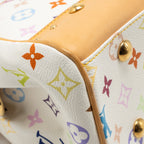 Louis Vuitton Beverly MM Takashi Murakami Limited Edition Monogram Canvas White/Multicolour GHW