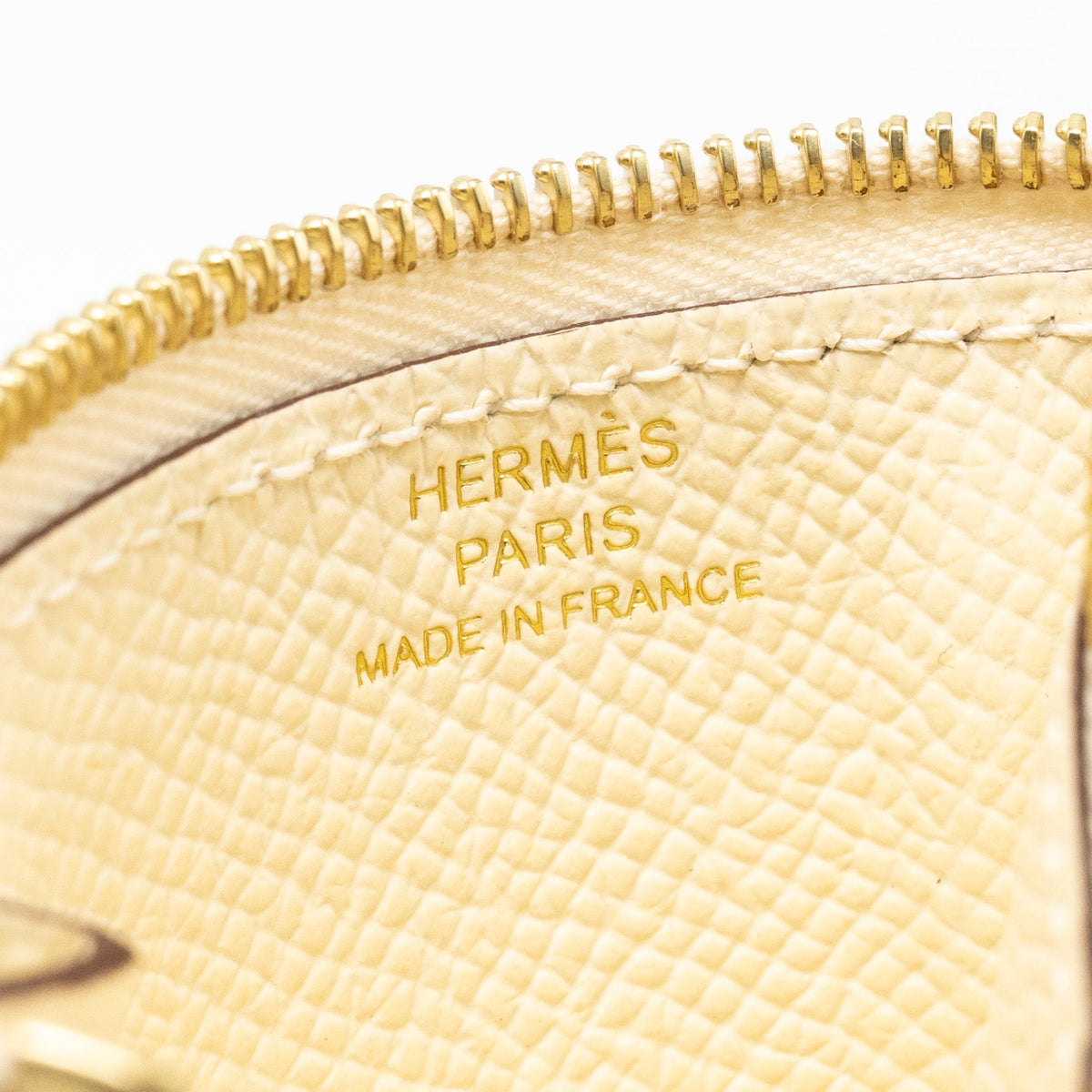 Hermes Constance Slim Epsom Nata GHW