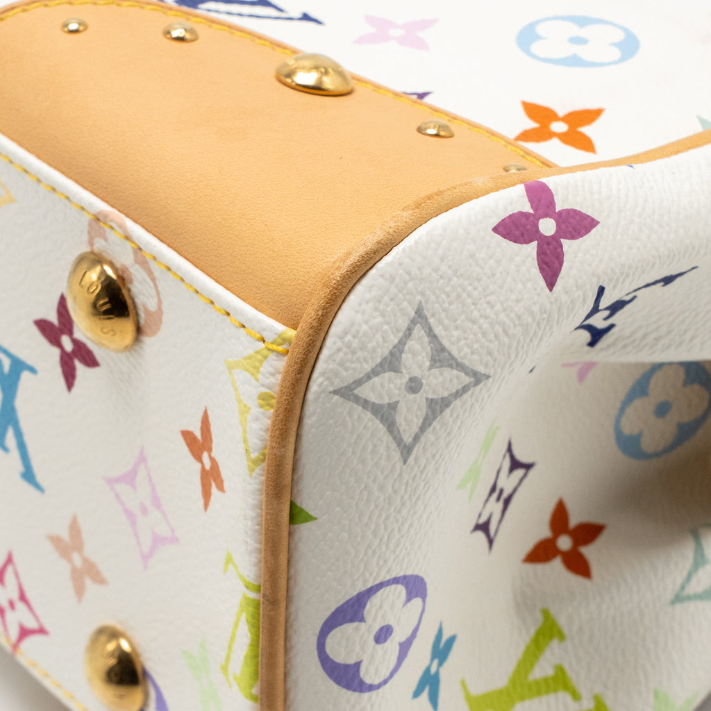 Louis Vuitton Beverly MM Takashi Murakami Limited Edition Monogram Canvas White/Multicolour GHW
