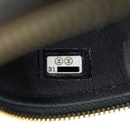 CHANEL SMALL VANITY CLUTCH WITH CHAIN WITH CC PEARL CAVIAR BLACK LGHW