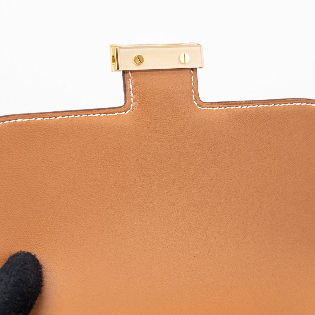 Hermes Mini Constance Epsom Gold GHW (new version)