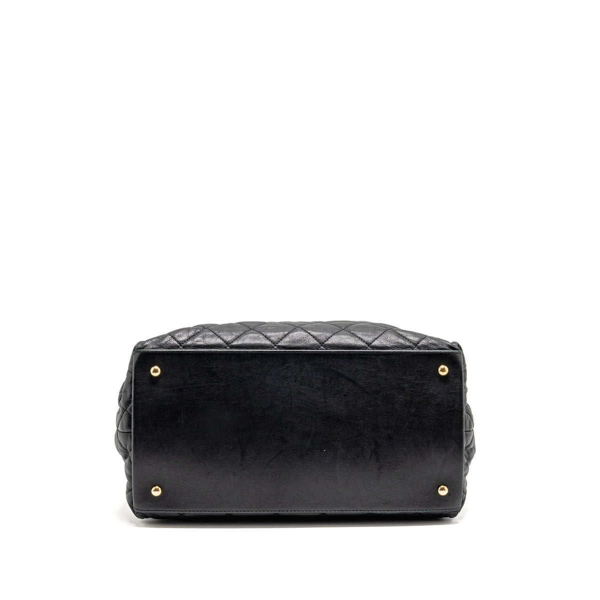 Chanel Quilted Chain Me Tote Bag Lambskin Black GHW
