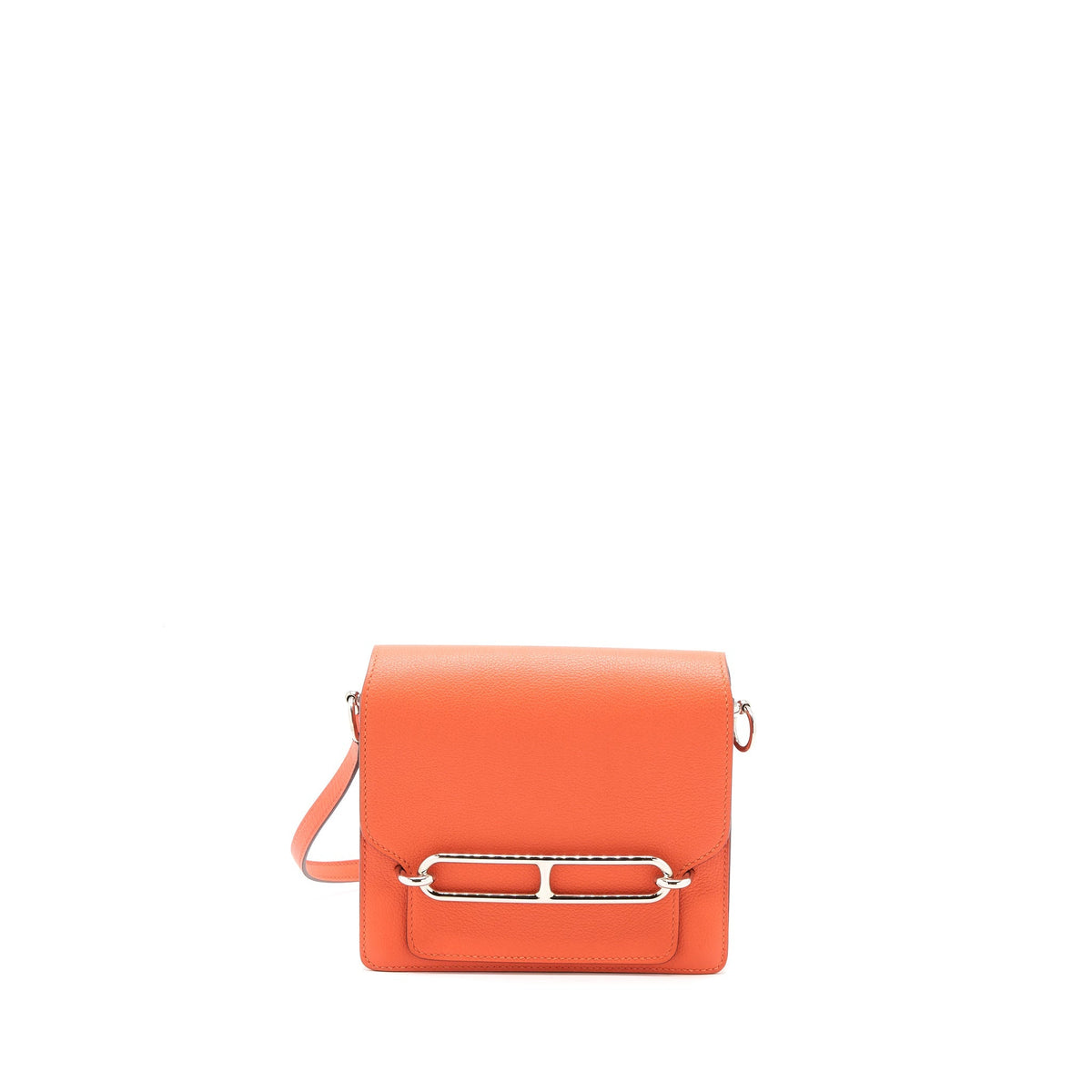 Hermes Mini Roulis Evercolor 9T Capucine SHW
