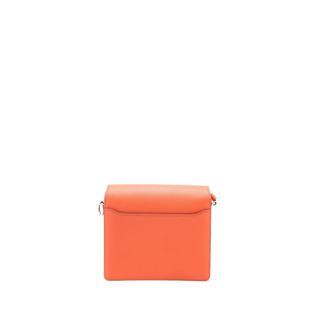 Hermes Mini Roulis Evercolor 9T Capucine SHW