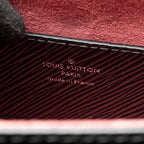 Louis Vuitton Twist MM Limited Edition Flowers Epi Leather Black SHW