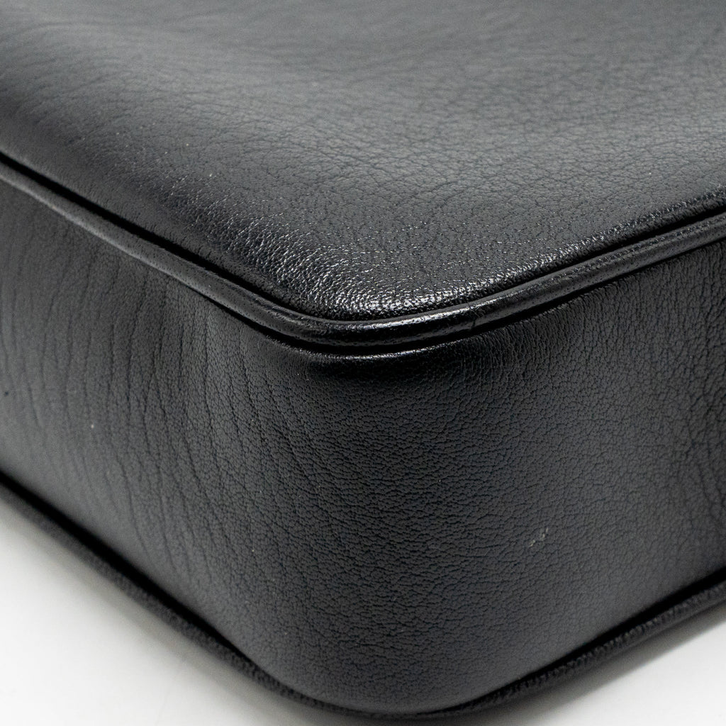 Saint Laurent/YSL Lou Camera Bag Calfskin Black SHW
