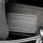 Dior Small Lady Dior My ABCDior Bag Cannage Calfskin So Black