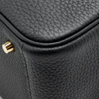 Hermes mini lindy II Clemence black GHW