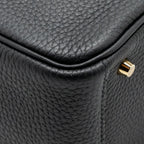 Hermes mini lindy II Clemence black GHW