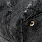Chanel French Riviera Hobo Bag Caviar Black SHW
