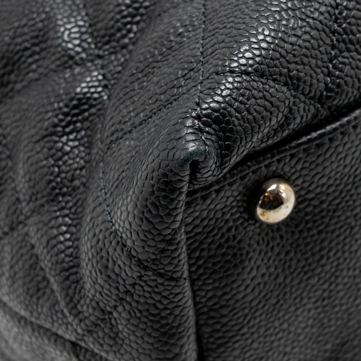 Chanel French Riviera Hobo Bag Caviar Black SHW