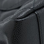 CHANEL GRAND SHOPPING TOTE BAG CAVIAR BLACK GHW