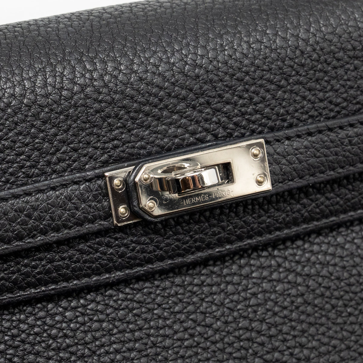 Hermes Kelly 25 togo black SHW