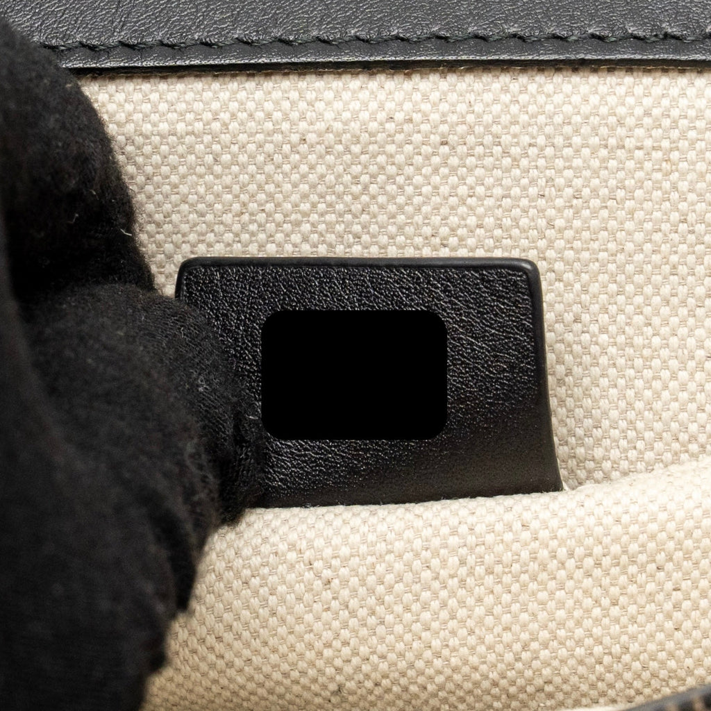 Gucci Dionysus Flap bag Bamboo handle black GHW
