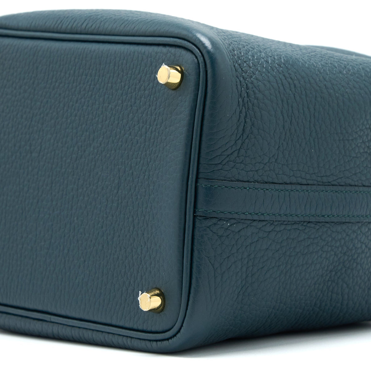 Hermes Picotin 18 Touch Clemence Alligator Mississippiensis Mat Vert Cypres GHW