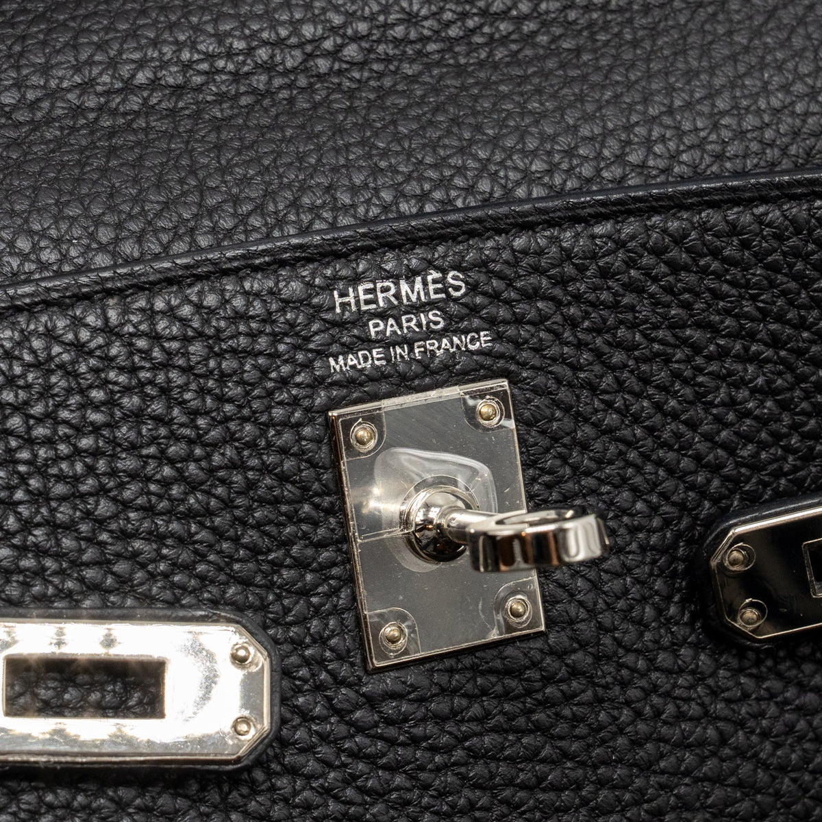 Hermes Kelly 25 togo black SHW