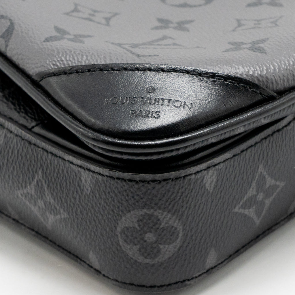 Louis Vuitton trio messenger bag monogram eclipse canvas SHW