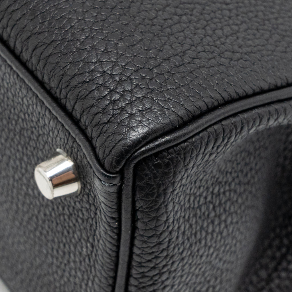 Hermes Kelly 25 togo black SHW
