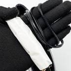 CHANEL 24S MINI 31 BAG SHINY LAMBSKIN BLACK GHW (MICROCHIP)