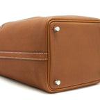 HERMES PICOTIN 18 LOCK BAG BARENIA FAUBOURG CALFSKIN GOLD SHW