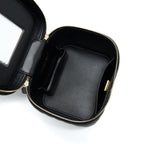CHANEL 22S TOP HANDLE VANITY CAVIAR BLACK LGHW(MICROCHIP)