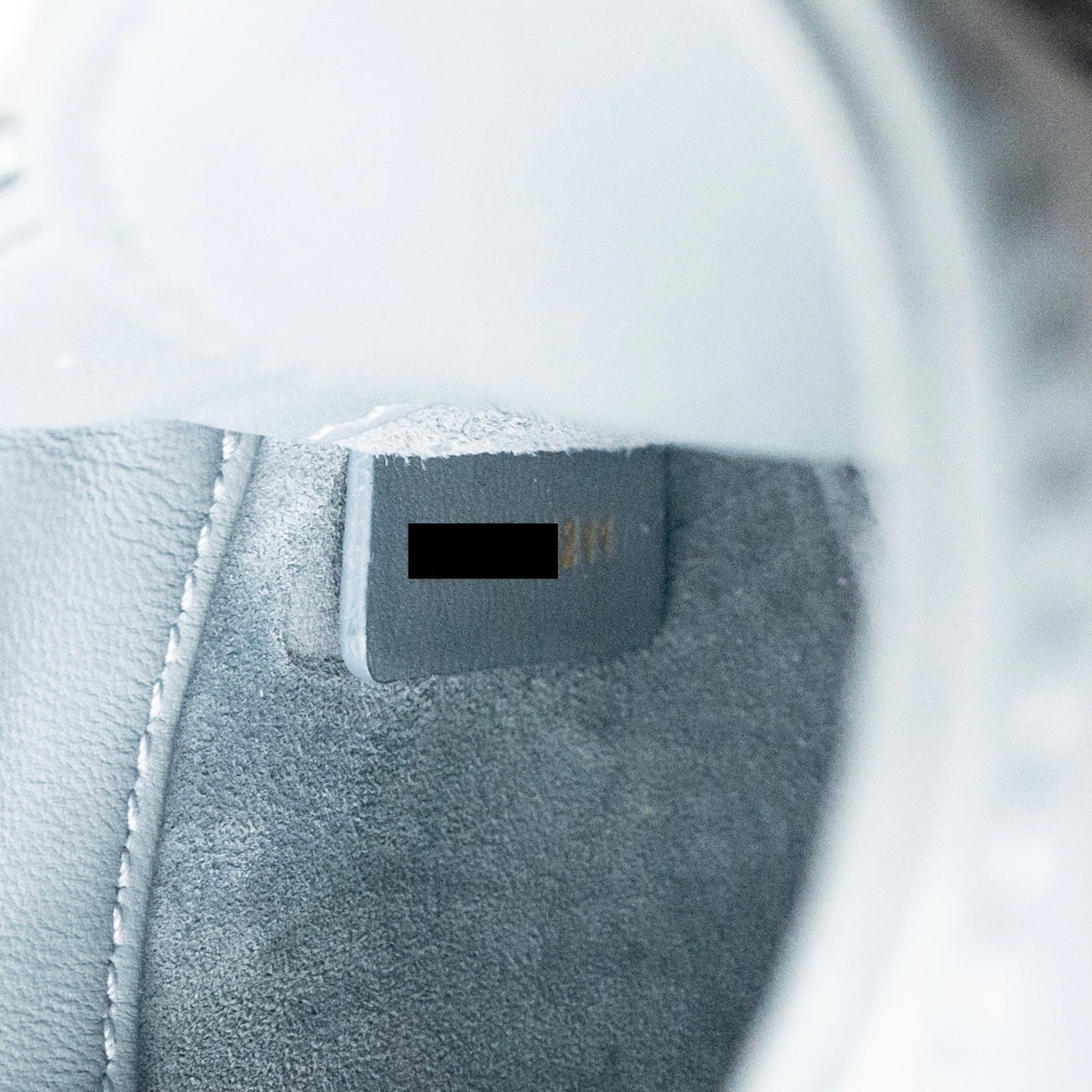 DIOR MICRO LADY DIOR LAMBSKIN GREY LGHW
