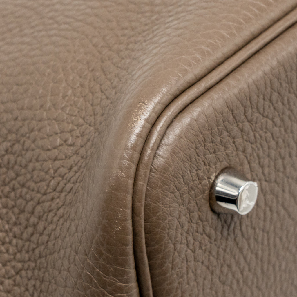 Hermes Picotin 22 Lock Bag Clemence Etoupe SHW