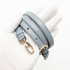 DIOR MICRO LADY DIOR LAMBSKIN GREY LGHW