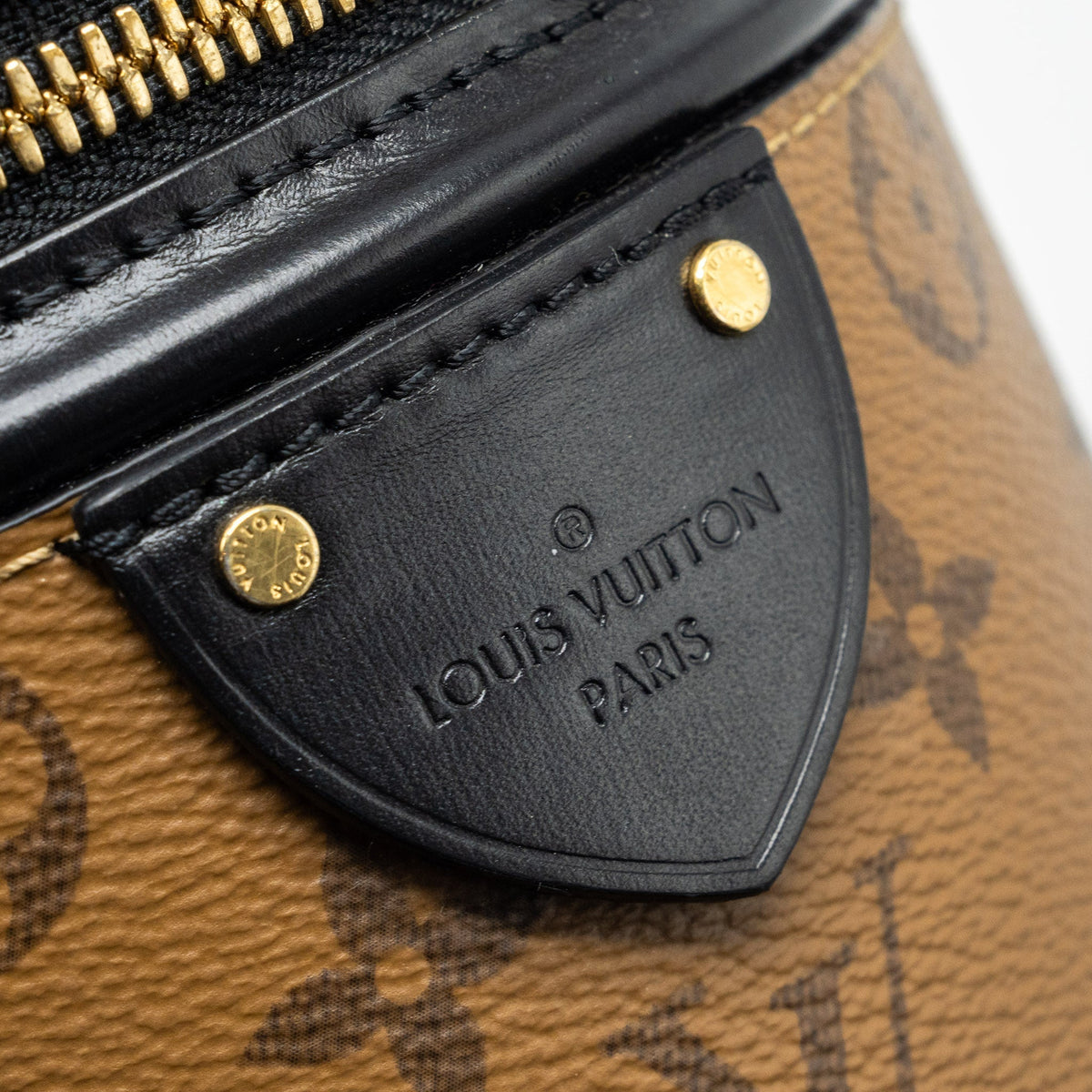LOUIS VUITTON CANNES MONOGRAM REVERSE CANVAS / MONOGRAM CANVAS GHW