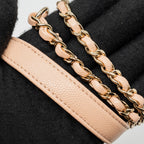 CHANEL MINI COCO HANDLE CAVIAR BEIGE LGHW