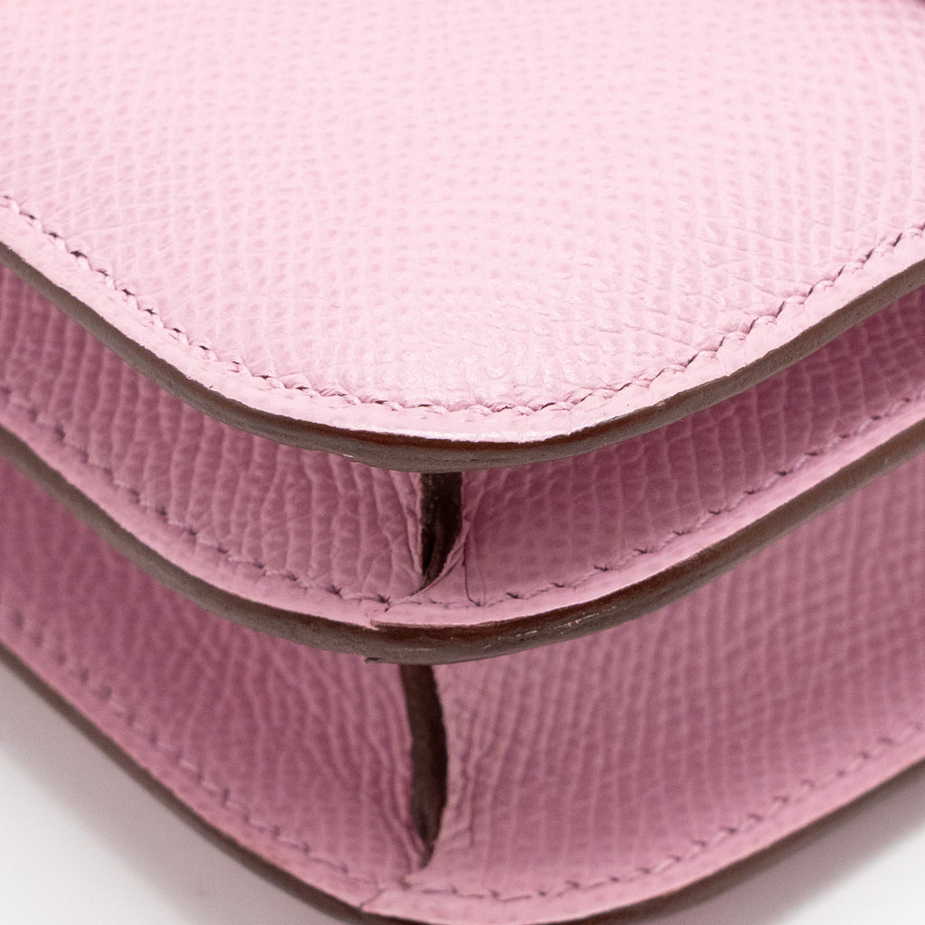 Hermes Mini Constance Epsom X9 Mauve Sylvestre RGHW