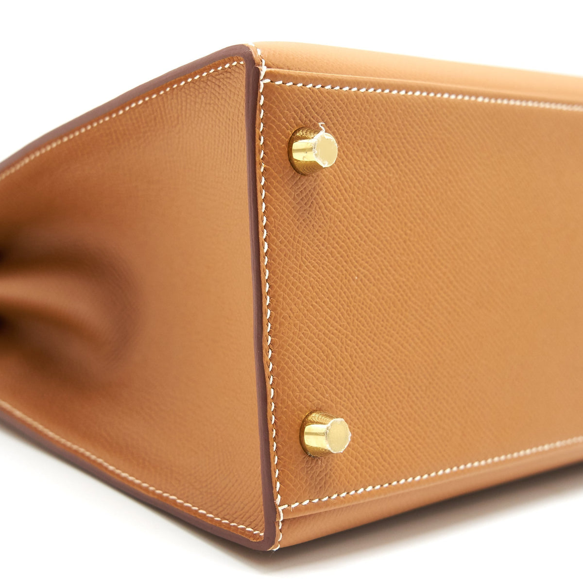 HERMES KELLY28 SELLIER EPSOM GOLD WITH GHW