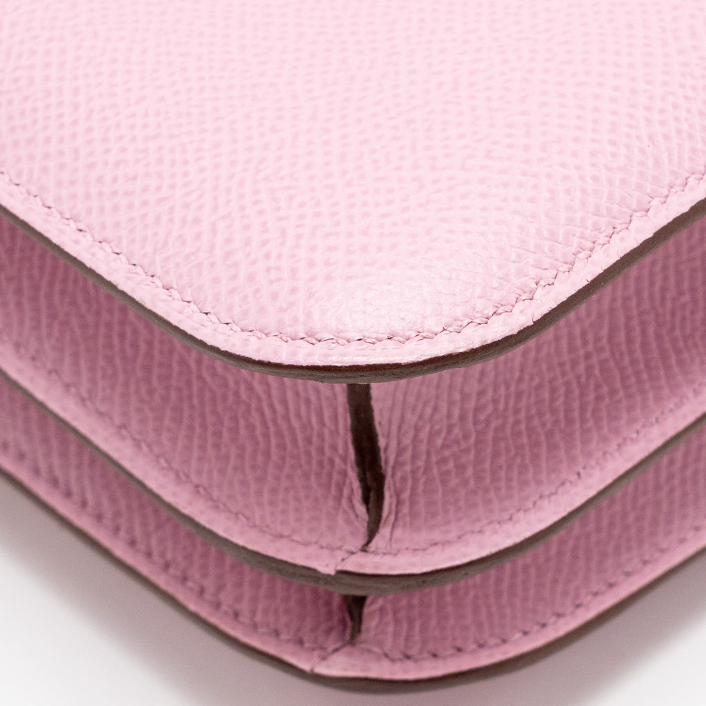 Hermes Mini Constance Epsom X9 Mauve Sylvestre RGHW