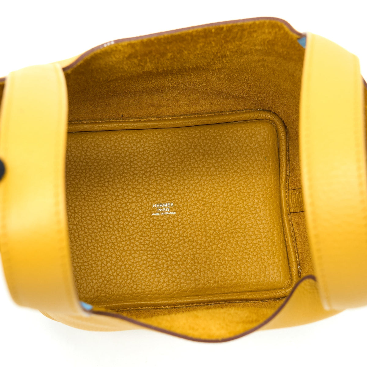 HERMES PICOTIN 18 CLEMENCE AMBER YELLOW SHW