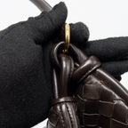 BOTTEGA VENETA MEDIUM GEMELLI LAMBSKIN FONDANT GHW